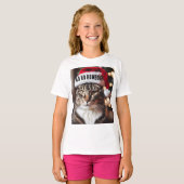 Feierliche Tabby T-Shirt (Vorne ganz)
