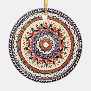 Feierliche Talavera Keramikornament