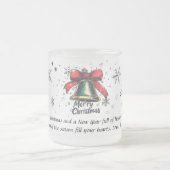 Feierliche Tasse Bell - Personalisierte Weihnachte (Mittel)