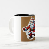 "Feierliche Tasse des Weihnachtsmanns" (Vorderseite Links)