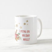 Feierliche Tasse - Gemütliche Weihnachtskaffee-Tas (VorderseiteRechts)