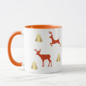 Feierliche Tasse Winterferien (Links)