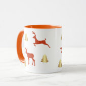 Feierliche Tasse Winterferien (Vorderseite Links)