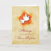 Feierliche Tätigkeit Religiöser Segen Heiliger Gei Karte (Vorderseite)