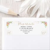 Feierliche und goldene Hochzeit | Rücksendekennzei (Insitu)