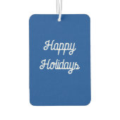 Feierliche und Niedliche Weihnachten oder glücklic Autolufterfrischer (Rückseite)