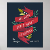 Feierliche Veranstaltungen | Personalisierter Weih Poster (Vorne)