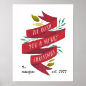 Feierliche Veranstaltungen | Personalisierter Weih Poster (Vorne)