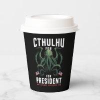 Feierliche Wahlen 2024 Cthulhu für den Präsidenten