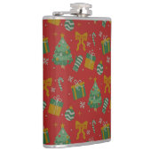 Feierliche Weihnachten Flachmann (Rechts)