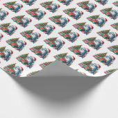 Feierliche Weihnachten Geschenkpapier (Ecke)