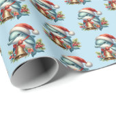 Feierliche Weihnachten Geschenkpapier (Rolleneckpunkt)