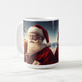 Feierliche Weihnachten im Juli Kaffeetasse (Vorderseite Links)