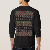 Feierliche Weihnachten im Nahen Osten Sweatshirt (Rückseite)