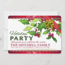 Feierliche Weihnachten Ivy Celebrate Einladung