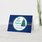 Feierliche Weihnachten Karte (Vorderseite)