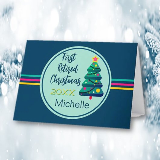 Feierliche Weihnachten Karte