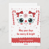 Feierliche Weihnachten - Merry & Bright (Vorne/Hinten)