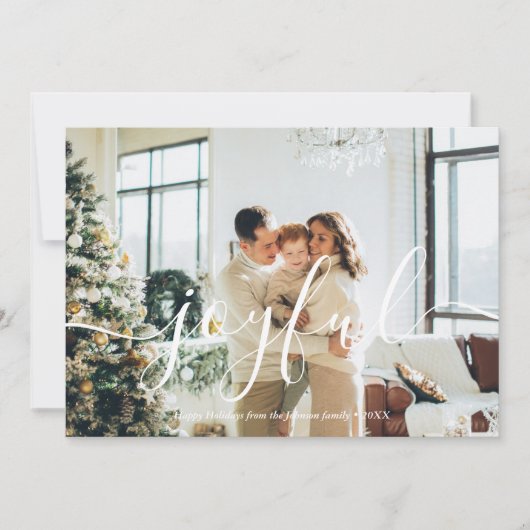 Feierliche Weihnachten Modernes Foto (Vorderseite)