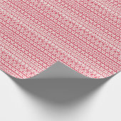 Feierliche Weihnachten nahtlos Muster. Geschenkpapier (Ecke)