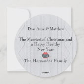 Feierliche Weihnachten Weihnachts-Sweater Holiday  (Rückseite)