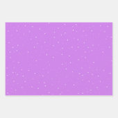 Feierliche Weihnachtsbaume Wasserfarben Urlaub Geschenkpapier Set (Vorderseite 2)