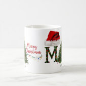 Feierliche Weihnachtsfarbenmorphing-Tasse Verwandlungstasse (Mittel)