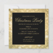 Feierliche Weihnachtsfeier Einladung (Vorderseite)