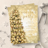Feierliche Weihnachtsfeier Einladung