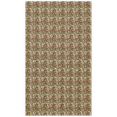 Feierliche Weihnachtsfeier Ephemera Collage-Gold Tischdecke (Vorderseite)