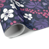 Feierliche Weihnachtsfeier Geschenkpapier (Rolleneckpunkt)