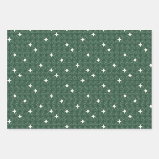 Feierliche Weihnachtsfeier Geschenkpapier Set (Vorderseite 3)