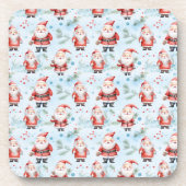 Feierliche Weihnachtsfeier Getränkeuntersetzer (Vorderseite)