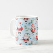 Feierliche Weihnachtsfeier Kaffeetasse (Vorderseite Links)