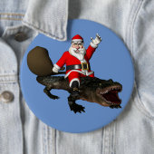 Feierliche Weihnachtsfeier Reiten Button (Beispiel)
