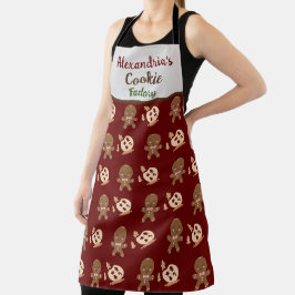 Feierliche Weihnachtsfeier Spaß Familienkochen Bac Schürze