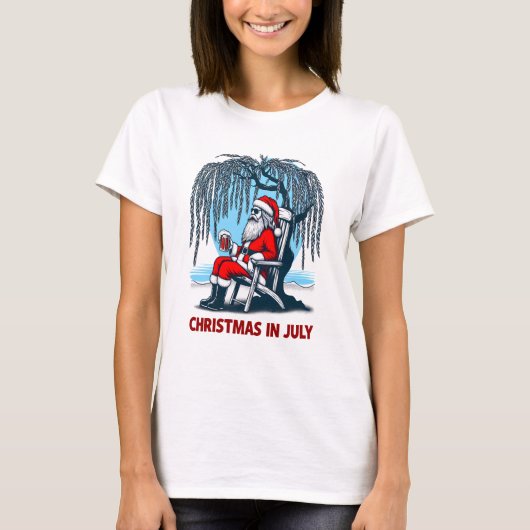 Feierliche Weihnachtsfeier T-Shirt (Vorderseite)