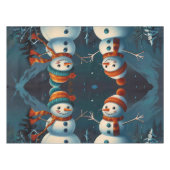 Feierliche Weihnachtsfeier Tischdecke (Vorderseite (Horizontal))
