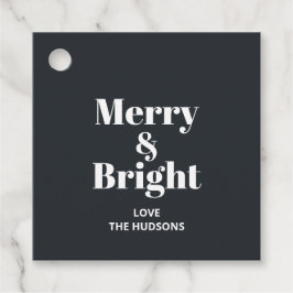 Feierliche Weihnachtsfeiertage Geschenkanhänger