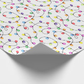 Feierliche Weihnachtsfeiertage Geschenkpapier (Ecke)