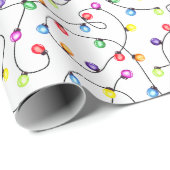 Feierliche Weihnachtsfeiertage Geschenkpapier (Rolleneckpunkt)