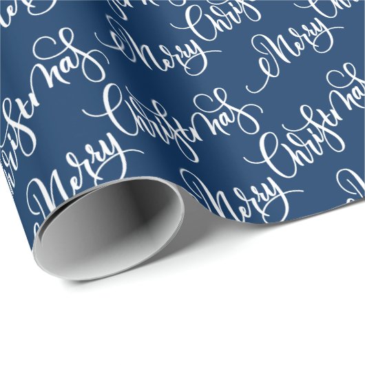 Feierliche Weihnachtsfeiertage Geschenkpapier (Rolleneckpunkt)