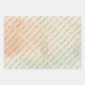 Feierliche Weihnachtsfeiertage Geschenkpapier Set (Vorderseite)