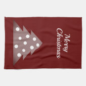 Feierliche Weihnachtsfeiertage Geschirrtuch (Horizontal)