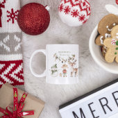Feierliche Weihnachtsfeiertage Kaffeetasse