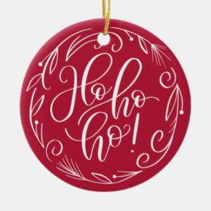 Feierliche Weihnachtsfeiertage Keramik Ornament