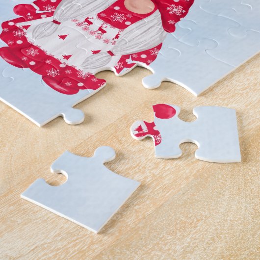 Feierliche Weihnachtsfeiertage Puzzle (Seite)