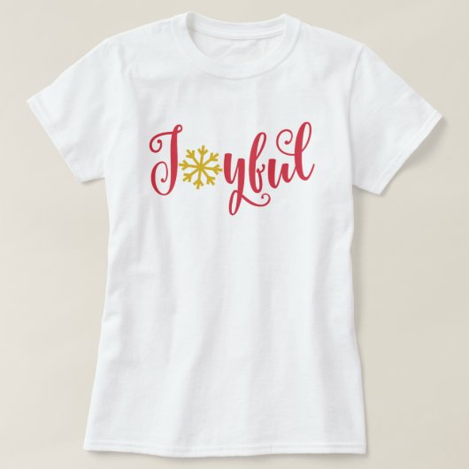Feierliche Weihnachtsfeiertage T - Shirt (Design vorne)