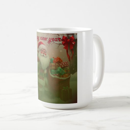 Feierliche Weihnachtsgeschenke - Chef in jedem Sip Kaffeetasse (VorderseiteRechts)