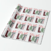 Feierliche Weihnachtsgeschenke für Lassend Spaß Geschenkpapier (Ungerollt)